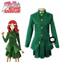 Jojo039s Bizarre Adventure Kakyoin Noriaki Outfit Suit Coat Dress Cosplay Costume Custom Made Any Size8752809