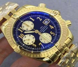 44mm 7750 automatic chronograph working chrono stopwatch men watch sapphire crystal wristwatch watches CHRONOMAT 13 PILOT9552018