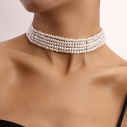 Designer Gold and 925 silver Fashion Gift Necklaces Woman jewelry Necklace pearl choker With Elegant box insect 212 XL