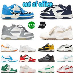 shoes men Out of Office Designer Mens Womens Tops Shoes Lemon Yellow White Walking Black Navy Blue Grey Pink Beige Plate-forme