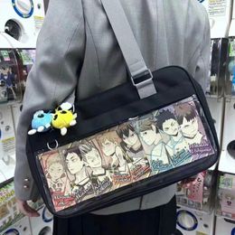 Shoulder Bags Japanese Harajuku Girl JK Uniform Bag Cute Kawaii Lolita Ita Large Capacity Commuter Ulzzang Handbag