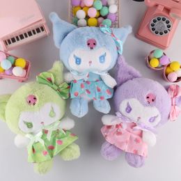Wholesale Kuromi Bow Plush Toys for Children's Game Partners Home Decoration