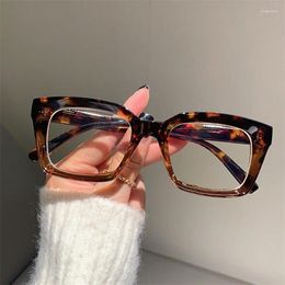 Sunglasses KAMMPT Fashion Square Glasses For Women Classic Blue Light Blocking Men Daily Life Stylish Brand Designer Eyewear