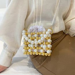 Evening Bags Brand Pearl Women Messenger Bag Cute Shoulder Summer Lipstick Fashion Handbag Designer Wallet