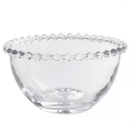 Dinnerware Sets Pearl Rim Plate Mini Containers Planters Mixed Nuts Cute Dinner Bowls For Serving Transparent Glass