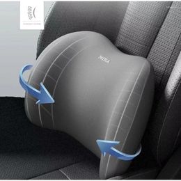 Pillow Car Neck Headrest/Lumbar Support Waist Driver Seat Backrest Driving Lumbar