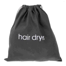 Storage Bags Hair Dryer Bag Cotton Makeup Drawstring Sports Organiser Canvas Anti Pouch Travel