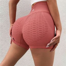 Seamless For Women Push Up Booty Workout Fiess Sports Short Legging Gym Clothing Yoga Shorts L2405
