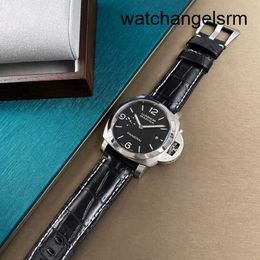 Designer Wrist Watch Panerai LUMINOR 1950 Series 44mm Diameter Date Display Automatic Mechanical Mens Watch PAM00312 Precision Steel Date Display