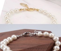 Exquisite Crystal Satellite Necklace Elegant Pearl Necklace Clavicle Chain Baroque Pearls Choker Necklaces for Women Party Gift4549233