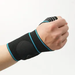 Wrist Support 1pc Wristband Women Men Gym Weight Lifting Hand Sports Brace Protector Elastic Compression Bandage Strap