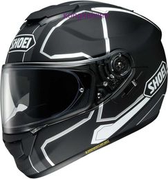 Shoei unisex adult full face helmet style Gt Air Pendulum Tc 5 Helmet Matte Black White Medium 1 Pack