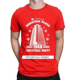 Men039s Tshirts Nakatomi Plaza Funny Christmas Party 1988 Tee Shirt O Neck Clothes Cotton 2106298710108