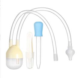 Nasal Aspirators# Oral sucking infant nasal spray Infant liquid medicine dropper pusher set Nasal mucus cleaning anti reflection booster d240516