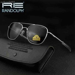 Sunglasses Randolph Re Men Woman Brand Designer Vintage American Army Military Sun Glasses Aviation Gafas De Sol Hombre H220419207e 930a