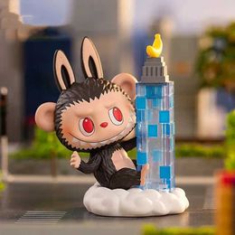 Blind box POP MART Labubu Elf Monster Opening Blind Box Toy Kawaii Animation Action Character Caixa Caja Surprise Mysterious Box Doll Girl Gift WX WX