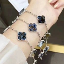 Highend Jewellery Bracelet Gifts for Loved Ones Silver New Flower with Original Vancley