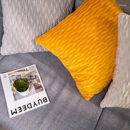 Pillow Velvet Cover Case Nordic Style Home Decoration Sofa Bed Soft PillowCase Solid Modern 45x45cm 30x50cm