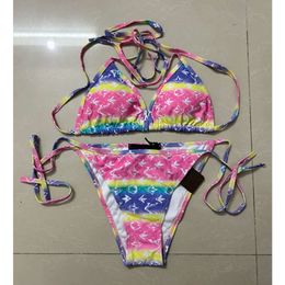 Latest Holiday Designer Bikinis Swimsuit For Women New 2024 Luxury Fashion Sets 2 Pieces Suit Ladies Sexy Beach Style Suspender Bikini FZ2405172