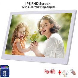 10 inch Screen LED Backlight HD IPS 1280800 Digital Po Frame Electronic Album Picture Music Movie Full Function Good Gift 240516