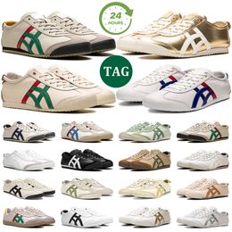 Free Shipping Men Women Running Shoes Tiger Mexico 66 Tokuten Silver Triple Black White Pure Gold Kill Bill Brown Green Designer Shoes Sports Trainers Sneakers