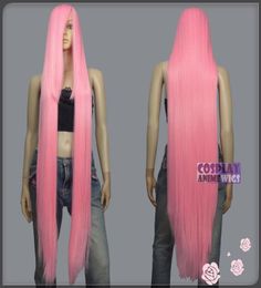 130cm Light pink HiTemp Series 55cm Extra long Bang Cosplay Wigs 99LLP6268783