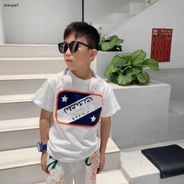 Top Baby T-shirts Letter logo printing child tees Size 100-160 cotton kids designer clothes summer boys girl Short Sleeve Jan10