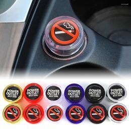 Interior Accessories Dust Plugs For Car Lighter Plug Charger Cover Cigarette Protective Universal Truck Trailer Auto