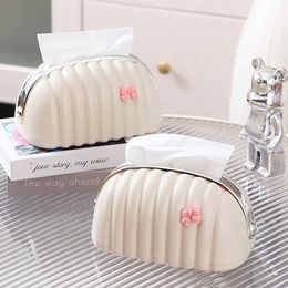 Tissue Boxes Napkins Tissue box for bathroom and bedroom decoration tissue dispenser napkin holder J240514