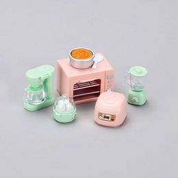 New 1/6 or 1/12 Scale Miniature Dollhouse Electronic Oven Model Pretend Bread Food for BJD Blyth Doll Toy