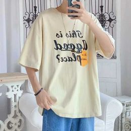 Men's T-Shirts Mens Vintage Summer Social Oversized Y2k Strtwear Harajuku Hotel t shirt ultra Comfortable Soft Pure Cotton Graphic Clothing Y240516