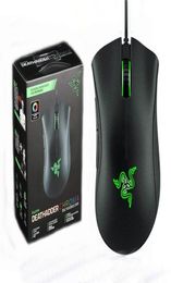 Computer mice Razer DeathAdder Chroma Gaming MouseUSB Wired 5 Buttons Optical Sensor Mouse Mice With Retail Packag7653218