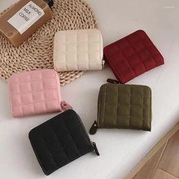 Storage Bags Women Short Wallet Fashion PU Leather Purse Ladies Multi-slot Card Holder Bag For Female Lovely Money Clip Girl Mini Walle