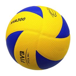 Size 5 Volleyball PU Ball Sports Sand Beach Playground Gym Game Play Portable Training for Children Professionals MVA300 240516