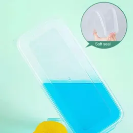 Baking Moulds Durable Ice Tray Cube Set With Lids Scooper Stackable Mold For Cocktail Soda Coffee Twist Release Container Kitchen