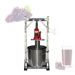 Commercial Portable Fruit Juice Machine Cold Press Stainless Steel Jack Manual Grape Juice Press