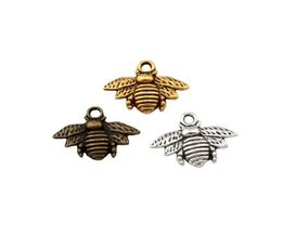 150Pcslot Alloy Lovely Bee Charms Pendants For Jewellery Making Bracelet Necklace Findings 16x20mm A237452781
