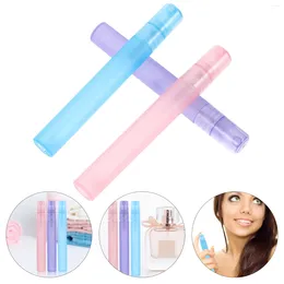 Storage Bottles Spray Bottle Refillable Perfume Atomizers Coloured Sample Tube Portable Empty Travel Fragrance