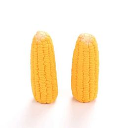10PCS Decompression Toy Pet Toys Squeak Toys Latex Corn shape Puppy Dogs Toy Pet Supplies Training Playing Chewing Dog Toys For Small Dogs