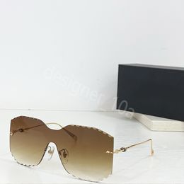 designer Sunglasses Chromes New Unisex Sunglasses Men's Square Luxury Design Retro Women's Metal Goggles Borderless Sun Blue Tea UV Protection heartts