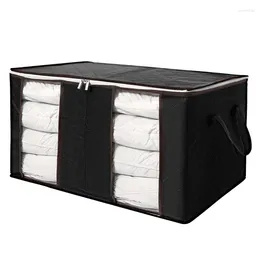 Storage Bags 1 Pcs Foldable Clothes Quilt Blanket Closet Sweater Organiser Box Sorting Pouches Cabinet Container Home