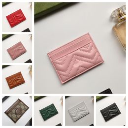 Card Holder Women Wallet Marmont Bag Card Holders Handbags Purse Designer Woman Handbag High Quality Genuine Leather Cardholder Designer Wallets For Women