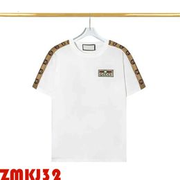 Louiseviution Shirt Lvse T Shirt Designer T Shirt Mens T Shirt Womens Designer Clothing Loose Versatile Trendy Inner T-Shirt M-Xxxl 491