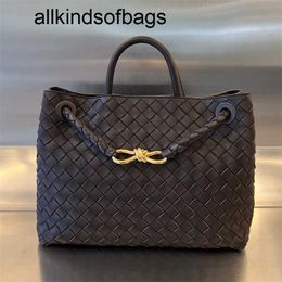 Andiamo Bag High End 2024 Large Woven Handbag Single Shoulder Crossbody Women's Six Thousand Five Hundred and