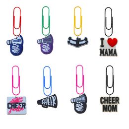 Arts And Crafts Cheer Cartoon Paper Clips Bookmark Clamp Desk Accessories Stationery For School Cute Bookmarks Bk Nurse Gift Novelty B Otiuk