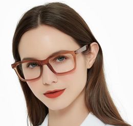 Sunglasses MARE AZZURO Oversized Square Reading Glasses Women Presbyopia Reader Brand Designer Clear Lens Eyewear 10 15 20 25 1903753