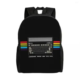 Backpack C64 Commodore Amiga 600 Travel Women Men School Computer Bookbag College Student Daypack Bags
