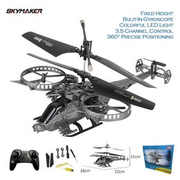 Arrival YD713 RC Helicopter 35CH 24G Fixed Height Precision Gyroscope Drop Resistance DroneToys Gift For Kids 240516