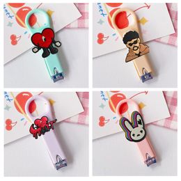 Clippers Trimmers Bad Rabbit 51 Cartoon Nail Stainless Steel Cute Mini Adt Household Creative Childrens Small For Child Durability Str Otwuf