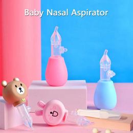 Nasal Aspirators# Silicone baby nose sprayer for safety baby nose cleaning suction cup tools nose cleaning baby health care baby accessories d240516